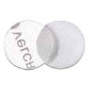 VELCRO Sticky-Back Fasteners, Removable Adhesive, 0.63" dia, Clear, 75/Pack
