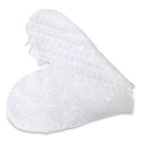 VELCRO Sticky-Back Fasteners, Removable Adhesive, 0.63" dia, White, 15/Pack