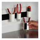 VELCRO Industrial-Strength Heavy-Duty Fasteners, 2" x 4", Black, 2/Pack