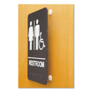 VELCRO Sticky-Back Fasteners, Removable Adhesive, 0.63" dia, Black, 75/Pack