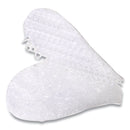 VELCRO Sticky-Back Fasteners, Removable Adhesive, 0.75" dia, White, 200/Box