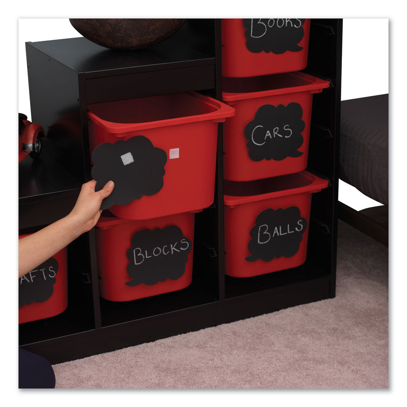 VELCRO Sticky-Back Fasteners, Removable Adhesive, 0.88" x 0.88", White, 12/Pack