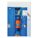 VELCRO Sticky-Back Fasteners, Removable Adhesive, 0.75" dia, Black, 200/Box