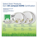 Dixie Pathways Heavyweight Paper Bowls, 20 oz, Green/Burgundy, 500/Carton