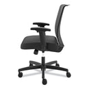 HON Convergence Mid-Back Task Chair, Swivel-Tilt, Supports Up to 275 lb, 15.75" to 20.13" Seat Height, Black
