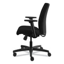 HON Ignition Series Fabric Low-Back Task Chair, Supports Up to 300 lb, 17" to 21.5" Seat Height, Black