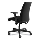 HON Ignition Series Fabric Low-Back Task Chair, Supports Up to 300 lb, 17" to 21.5" Seat Height, Black