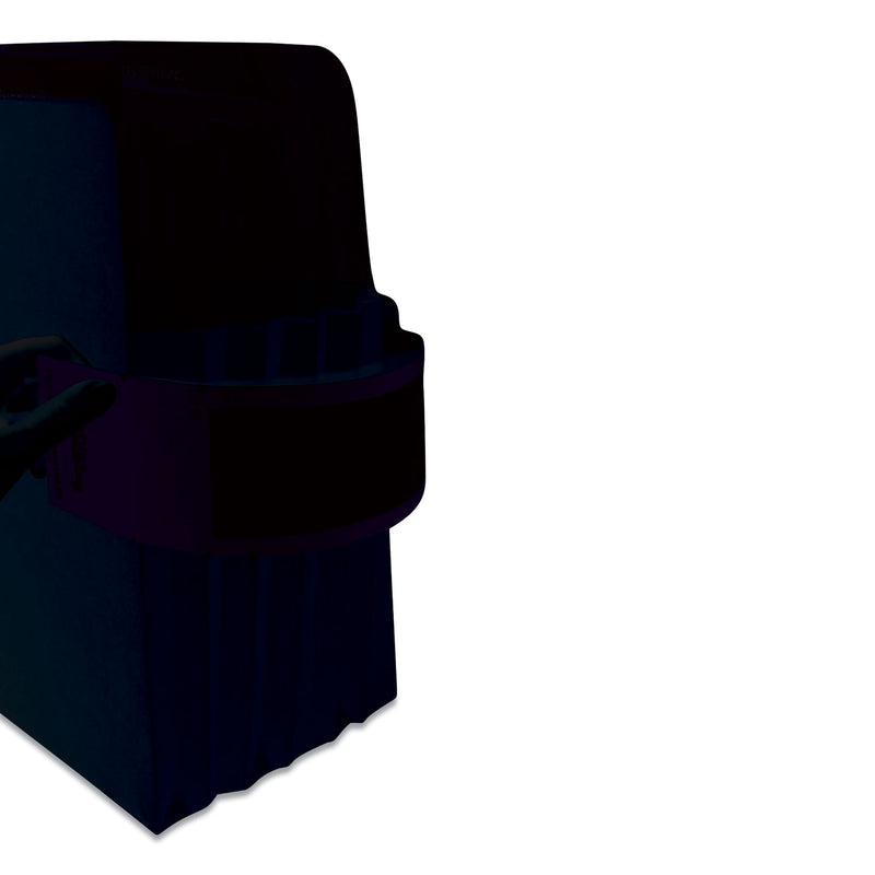 Tabbies File Pocket Handles, 9.63 x 2, Yellow/White, 4/Sheet, 12 Sheets/Pack