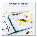 Avery HI-LITER Desk-Style Highlighters, Yellow Ink, Chisel Tip, Yellow/Black Barrel, Dozen