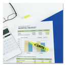 Avery HI-LITER Desk-Style Highlighters, Fluorescent Yellow Ink, Chisel Tip, Yellow/Black Barrel, Dozen