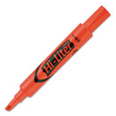 Avery HI-LITER Desk-Style Highlighters, Fluorescent Orange Ink, Chisel Tip, Orange/Black Barrel, Dozen