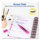 Avery HI-LITER Desk-Style Highlighters, Fluorescent Pink Ink, Chisel Tip, Pink/Black Barrel, Dozen