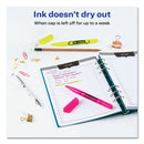 Avery HI-LITER Highlighter Value Pack, Desk/Pen Style Combo, Assorted Ink Colors, Chisel/Bullet Tips, Assorted Barrel Colors, 24/PK