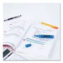 Avery HI-LITER Desk-Style Highlighters, Light Blue Ink, Chisel Tip, Light Blue/Black Barrel, Dozen
