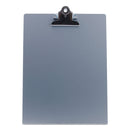 Saunders Free Standing Clipboard, Portrait Orientation, 1" Clip Capacity, Holds 8.5 x 11 Sheets, Silver