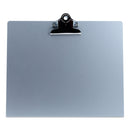 Saunders Free Standing Clipboard, Landscape Orientation, 1" Clip Capacity, Holds 11 x 8.5 Sheets, Silver