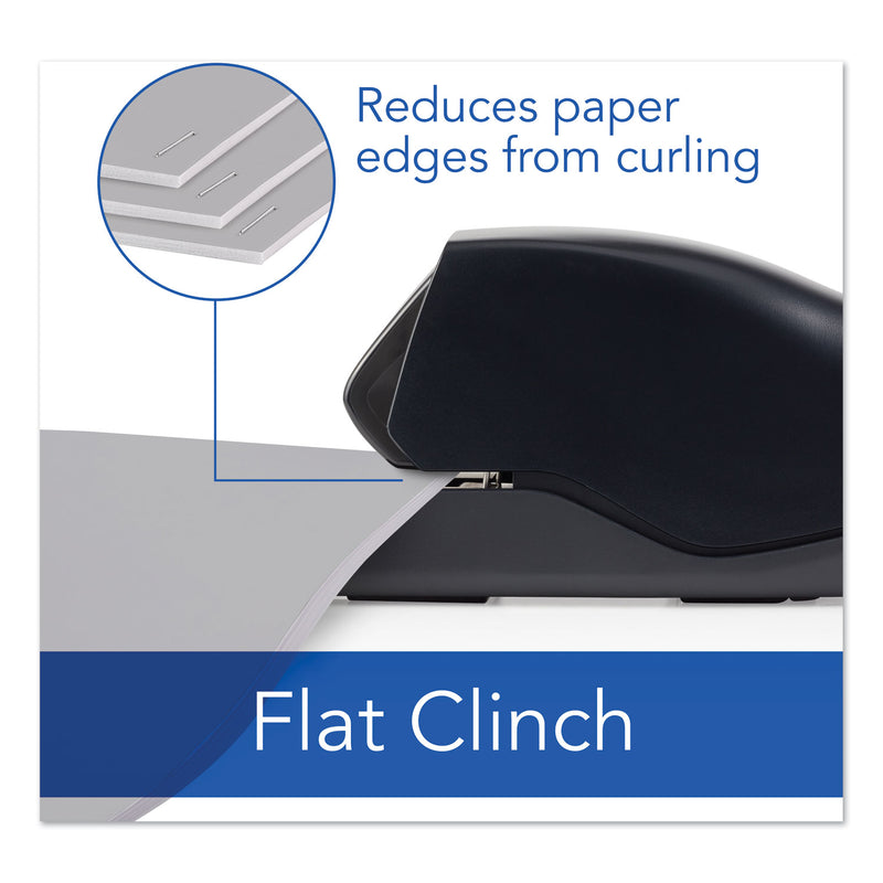 Swingline Desktop Cartridge Electric Stapler with LED Guide, 25-Sheet Capacity, Black