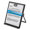 Fellowes Metal Copyholder, 200 Sheet Capacity, Steel, Black