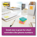 Post-it Pads in Supernova Neon Collection Colors, 3" x 3", 90 Sheets/Pad, 5 Pads/Pack
