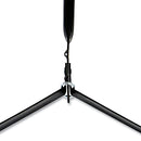 Iceberg IndestrucTable Classic Folding Table, Rectangular Top, 300 lb Capacity, 48w x 24d x 29h, Platinum