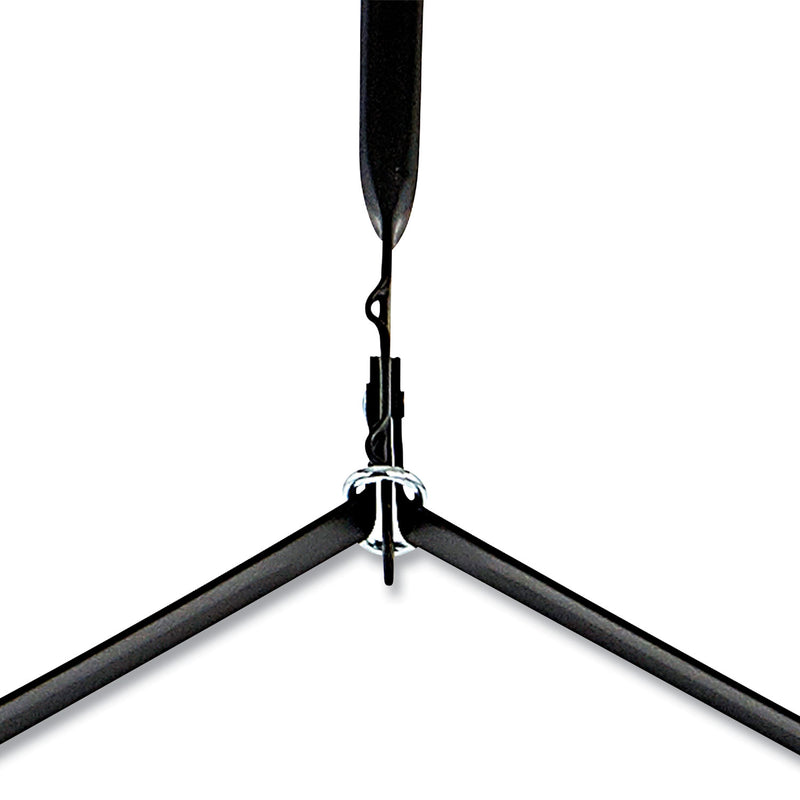 Iceberg IndestrucTable Classic Folding Table, Rectangular Top, 300 lb Capacity, 48w x 24d x 29h, Platinum