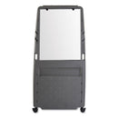 Iceberg Ingenuity Presentation Flipchart Easel with Dry Erase Surface, Resin Surface Frame, 33 x 28 x 73, Charcoal