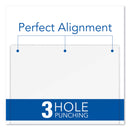 Swingline 28-Sheet Commercial Electric Three-Hole Punch, 9/32" Holes, Black/Silver