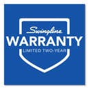 Swingline 28-Sheet Commercial Electric Three-Hole Punch, 9/32" Holes, Black/Silver