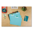 Avery Insertable Index Tabs with Printable Inserts, 1/5-Cut, Assorted Colors, 1" Wide, 25/Pack