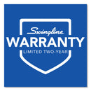 Swingline 28-Sheet Commercial Electric Two-Hole Punch, Fixed 9/32" Holes, Black/Silver