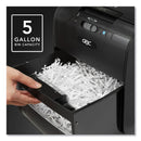 GBC Stack-and-Shred 80X Auto Feed Cross-Cut Shredder, 80 Auto/6 Manual Sheet Capacity