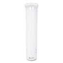 San Jamar Small Pull-Type Water Cup Dispenser, For 5 oz Cups, White