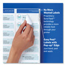 Avery Easy Peel White Address Labels w/ Sure Feed Technology, Laser Printers, 1 x 2.63, White, 30/Sheet, 100 Sheets/Box
