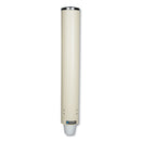 San Jamar Foam Cup Dispenser with Removable Cap, For 4 oz to 10 oz Cups, Sand