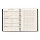 AT-A-GLANCE Recycled Weekly Vertical-Column Format Appointment Book, 8.75 x 7, Black Cover, 12-Month (Jan to Dec): 2023