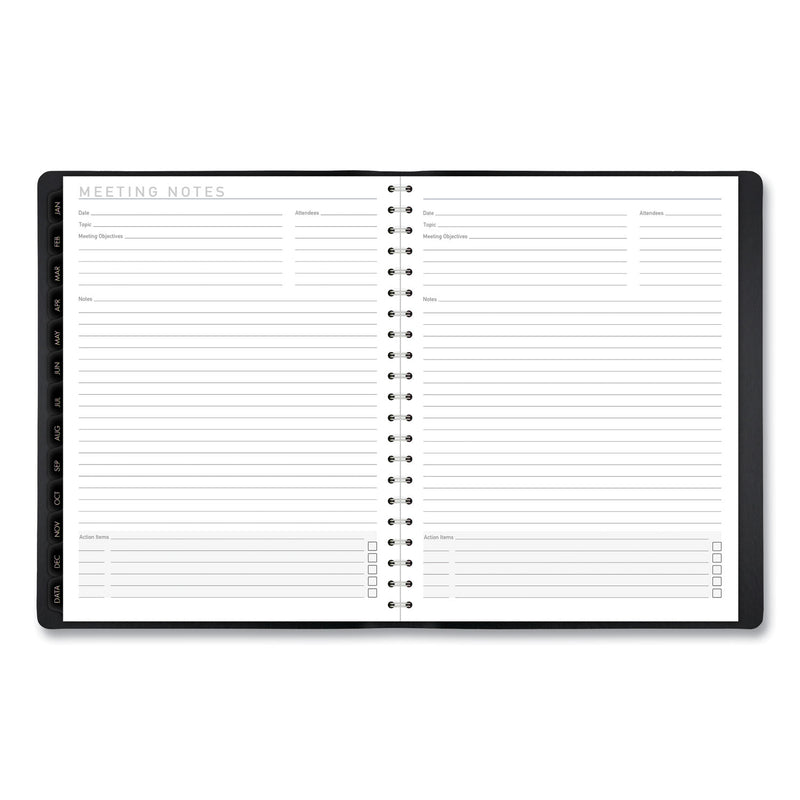 AT-A-GLANCE Contemporary Weekly/Monthly Planner, Vertical-Column Format, 11 x 8.25, Black Cover, 12-Month (Jan to Dec): 2023