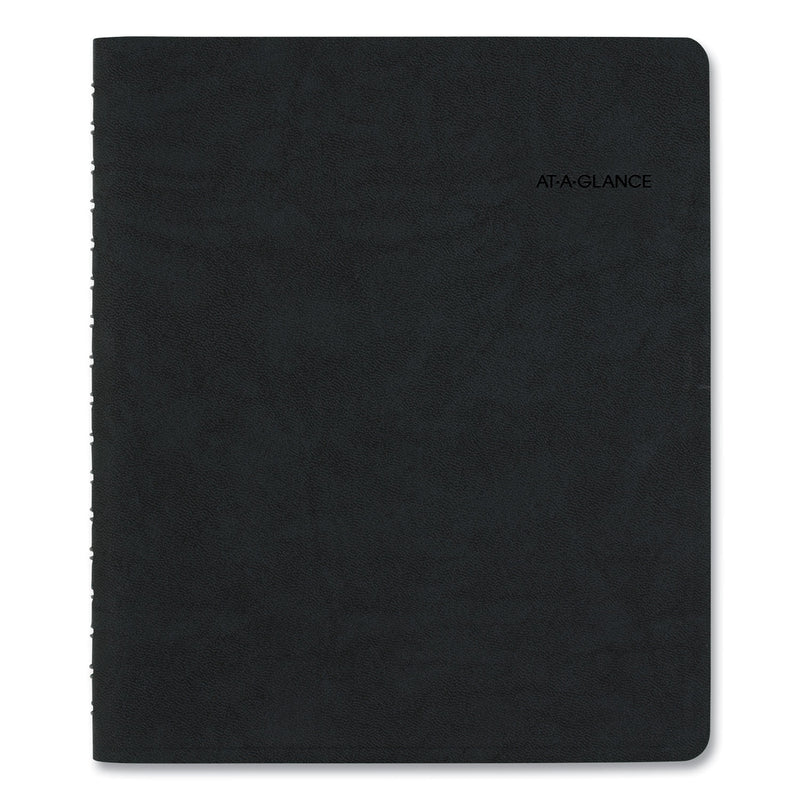 AT-A-GLANCE The Action Planner Daily Appointment Book, 8.75 x 6.5, Black Cover, 12-Month (Jan to Dec): 2023