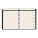 AT-A-GLANCE Recycled Monthly Planner, 11 x 9, Green Cover, 13-Month (Jan to Jan): 2023 to 2024