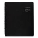 AT-A-GLANCE Contemporary Monthly Planner, Premium Paper, 11 x 9, Black Cover, 12-Month (Jan to Dec): 2023