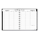AT-A-GLANCE Move-A-Page Weekly/Monthly Appointment Book, 11 x 8.75, Black Cover, 12-Month (Jan to Dec): 2023