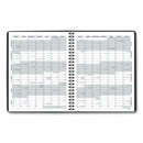 AT-A-GLANCE Monthly Planner, 8.75 x 7, Black Cover, 12-Month (Jan to Dec): 2023