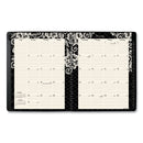 AT-A-GLANCE Lacey Weekly Block Format Professional Appointment Book, Lacey Artwork, 11 x 8.5, Black/White, 13-Month (Jan-Jan): 2023-2024