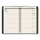 AT-A-GLANCE Recycled Weekly Block Format Appointment Book, 8.5 x 5.5, Black Cover, 12-Month (Jan to Dec): 2023