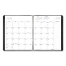 AT-A-GLANCE Contemporary Monthly Planner, Premium Paper, 11 x 9, Black Cover, 12-Month (Jan to Dec): 2023