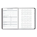 AT-A-GLANCE Triple View Weekly Vertical-Column Format Appointment Book, 11 x 8.25, Black Cover, 12-Month (Jan to Dec): 2023