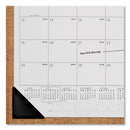 AT-A-GLANCE Academic Monthly Desk Pad, 21.75 x 17, White/Black Sheets, Black Binding/Corners, 12-Month (July to June): 2022 to 2023