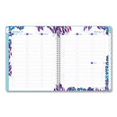 AT-A-GLANCE Wild Washes Weekly/Monthly Planner, Wild Washes Flora/Fauna Artwork, 11 x 8.5, Blue Cover, 13-Month (Jan-Jan): 2023-2024