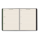 AT-A-GLANCE Recycled Weekly Vertical-Column Format Appointment Book, 8.75 x 7, Black Cover, 12-Month (Jan to Dec): 2023