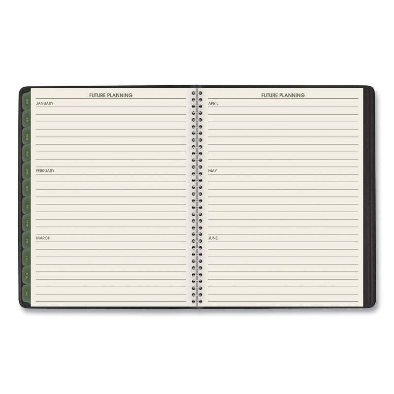 AT-A-GLANCE Recycled Weekly Vertical-Column Format Appointment Book, 8.75 x 7, Black Cover, 12-Month (Jan to Dec): 2023