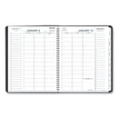 AT-A-GLANCE Triple View Weekly Vertical-Column Format Appointment Book, 11 x 8.25, Black Cover, 12-Month (Jan to Dec): 2023